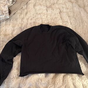 Brandy Melville Black Crewneck Sweater